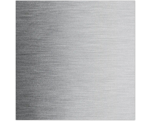 Gebürsteter Edelstahl