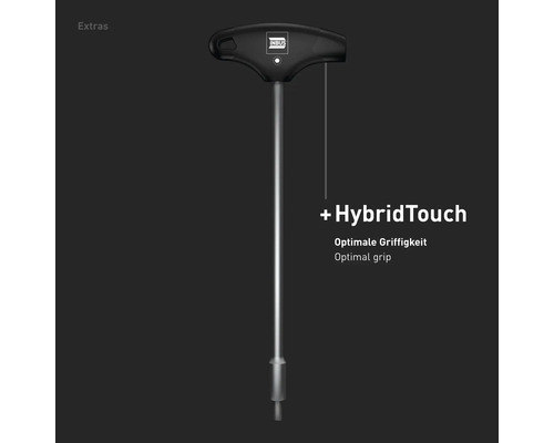 Inbus T-Griff Schraubendreher mit HybridTouch für optimalen Griff