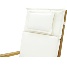 Gartenmöbelset GARDEN PLACE Alina 4-Sitzer 5 tlg. braun mit ausziehbarem Holztisch aus robuster Akazie, klappbar, inkl. Auflagen