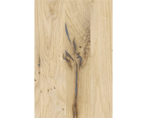 Holzplatte aus Eiche mit Astlöchern