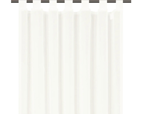 Vorhang mit Schlaufen zur Fensterdekoration