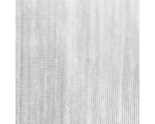 Detailaufnahme eines weißen Stoffes mit gewebter Textur