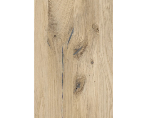 Holzplatte aus Eiche mit Astlöchern