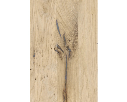Holzplatte aus Eiche mit Astloch
