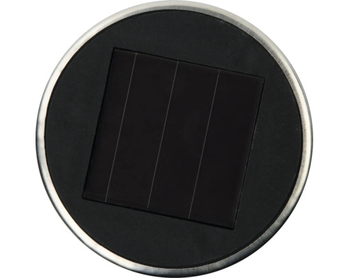 Solarpanel einer Gartenleuchte