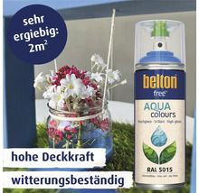 Belton Free Aqua Colours Sprühlackdose mit Blumen in einem Glas