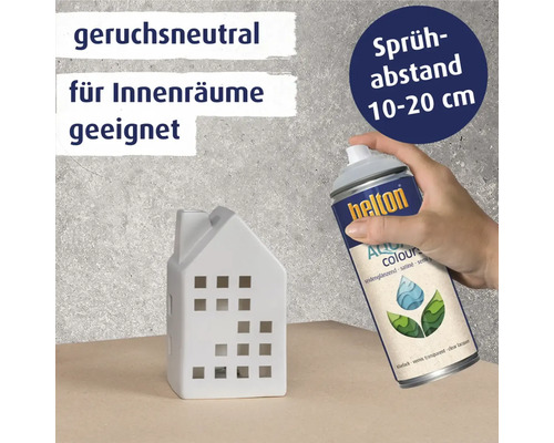 Helton Aqua Farbspraydose und Hausdekoration für Innenräume