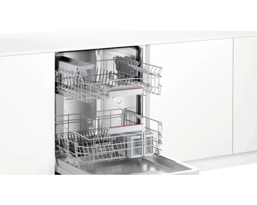 Offener Geschirrspüler mit zwei Spülkörben