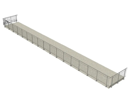 Brücke mit Geländer