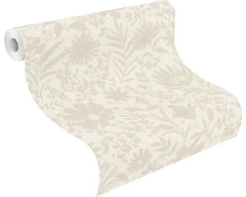 Rolle Tapete mit Blumenmuster