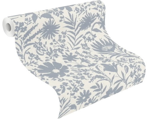 Tapetenrolle mit Blumenmuster