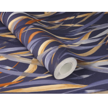 Tapetenrolle mit Blattmuster
