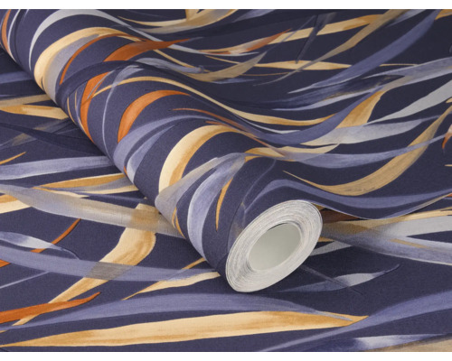 Tapetenrolle mit Blattmuster