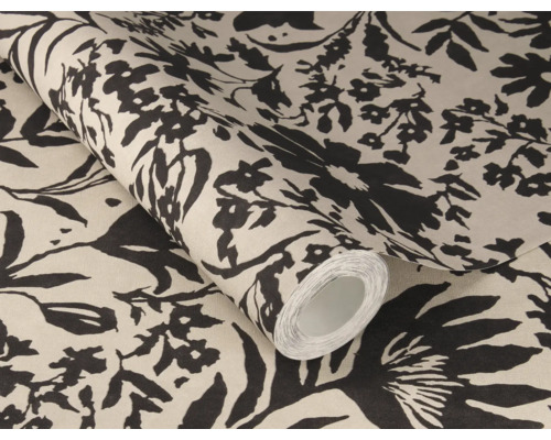 Tapetenrolle mit Blumenmuster