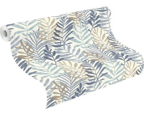 Tapetenrolle mit Blättermuster