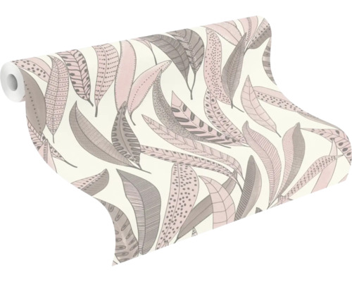 Tapetenrolle mit Blättermuster