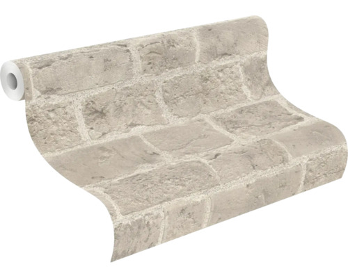 Tapetenrolle mit Steinoptik