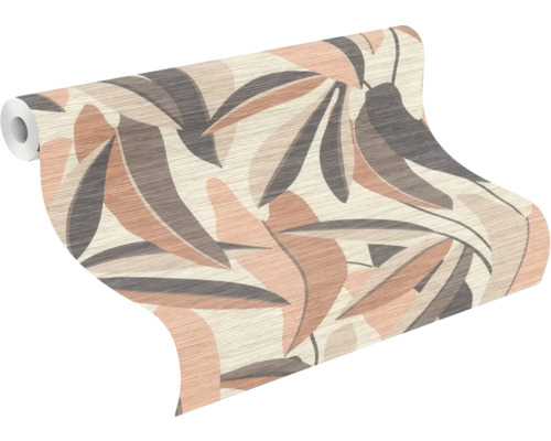 Tapetenrolle mit Blattmuster