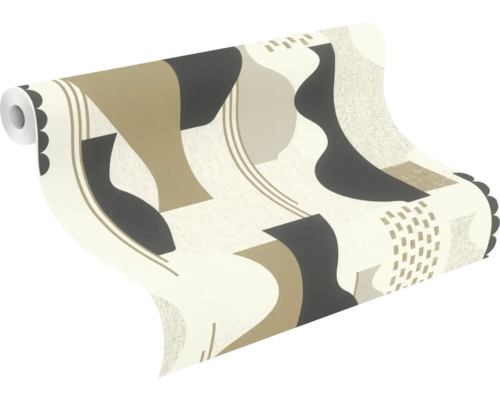 Tapetenrolle mit abstraktem Vasenmuster