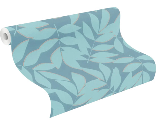 Tapetenrolle mit Blattmuster