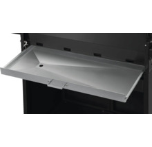 Auffangschale aus Metall für einen Grill