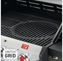 Grill mit Switch Grid System und Turbo Zone