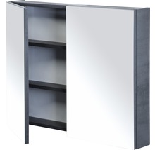 Offener Spiegelschrank mit Regalböden für Badezimmer