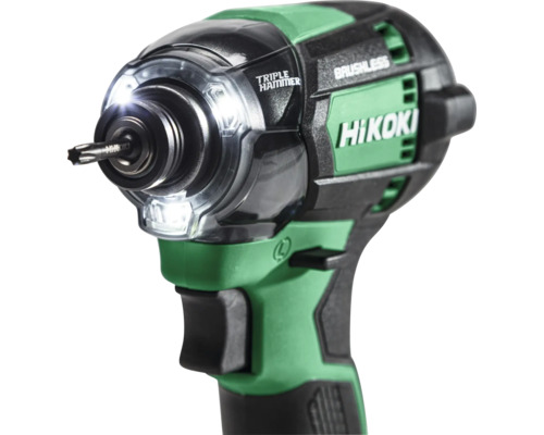 Akku-Schlagschrauber mit LED-Beleuchtung und Schraubbit