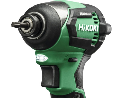 Hikoki Logo auf einem Akku-Schlagschrauber