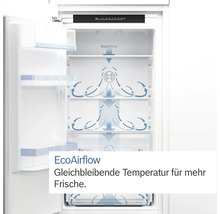 Kühl- und Gefrierkombination Bosch KIV87NSE0 BxHxT 54,1 x 177,2 x 54,8 cm Kühlteil 200 l Gefrierteil 70 l