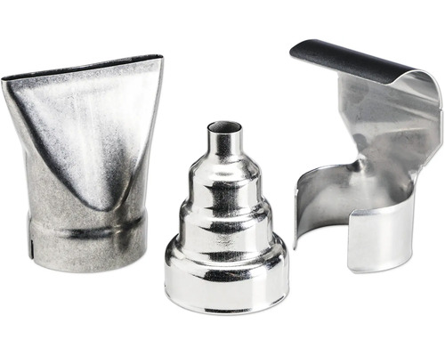 Drei Düsenaufsätze für Heißluftpistolen