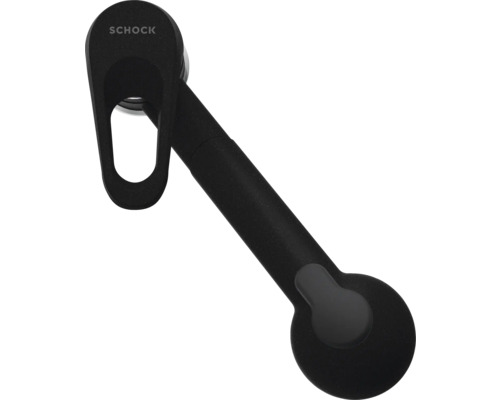 Schock Logo auf einem Fenstergriff