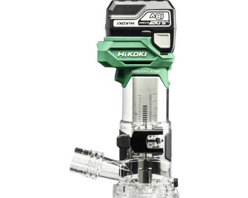 HiKoki Akku Oberfräse mit Akku
