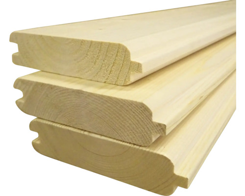 Holzpaneele mit Nut und Feder