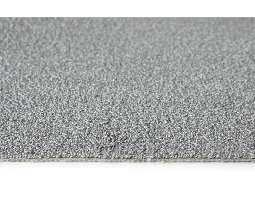 Nahaufnahme eines grauen Teppichs