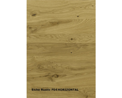 Eichenholzplatte mit horizontaler Maserung im rustikalen Design