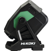 HiKoki Logo auf einer Baustellenleuchte