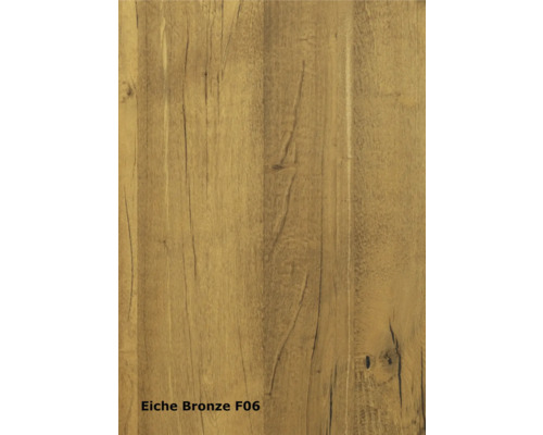 Dekorplatte Eiche Bronze F06