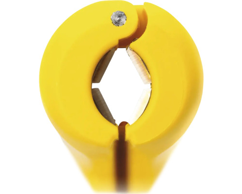 Rohrschneider mit gelbem Griff