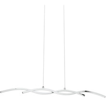 Moderne Pendelleuchte mit geschwungenem Design für den Innenbereich