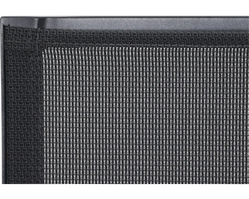 Detailansicht eines Insektenschutzgitters mit Rahmen