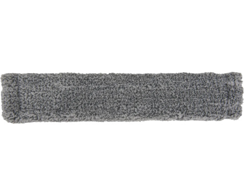 Grauer Staubbindefußbezug für Wischmopp
