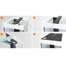 Zubehörteil Daytime Beleuchtungsystem Adapterprofil JUWEL 90 für Vision 180