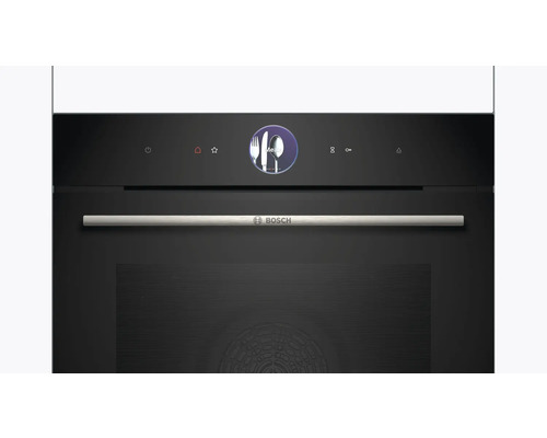 Bosch Backofen mit Bedienfeld und Bosch Logo