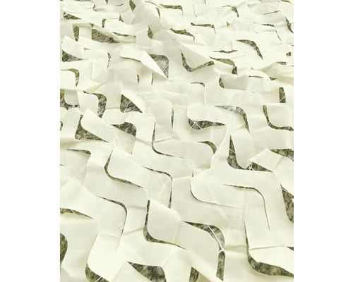 Weißes Tarnnetz zur Abdeckung und Dekoration