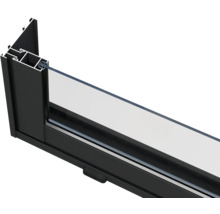 Fensterprofil mit Glas