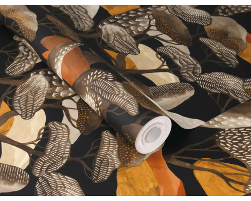 Tapetenrolle mit Baumdesign für die Wandgestaltung