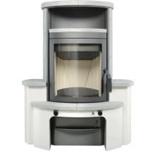 Kaminbausatz Hark Avenso GT ECOplus Naturstein grau 6 kW