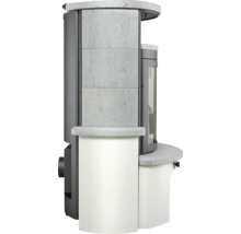 Kaminbausatz Hark Avenso GT ECOplus Naturstein grau 6 kW