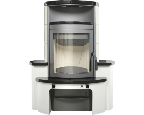 Kaminofen mit Glasfenster zur Feuerraumbeobachtung